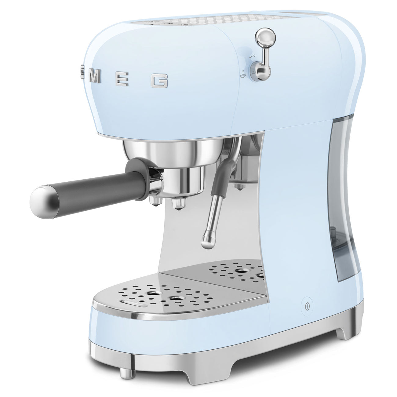 Smeg ECF02PBEU espressokeitin pastellinsininen