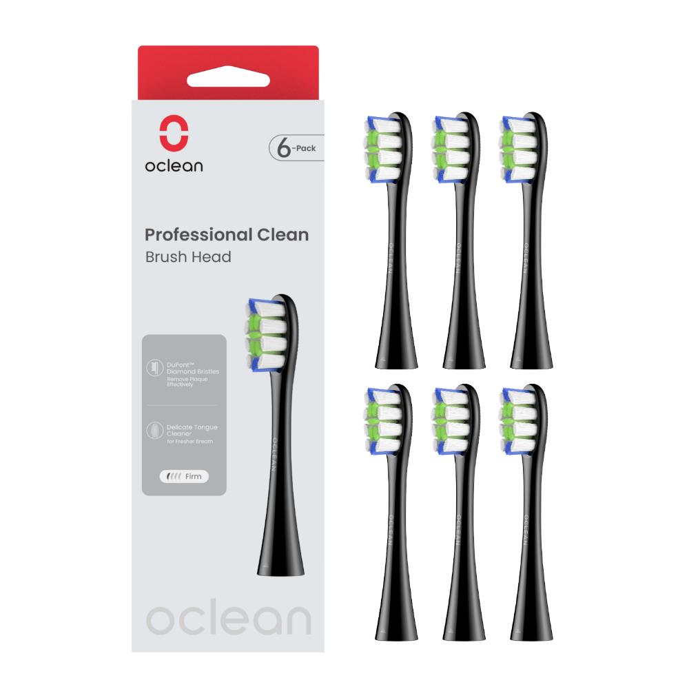Oclean Professional clean 6-pack, musta