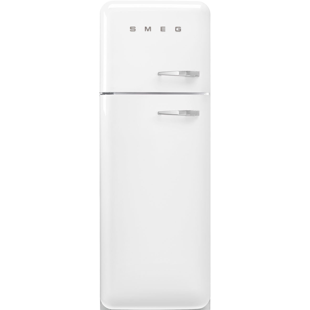 Smeg FAB30LWH6 172cm retrojääkaappipakastin, valkoinen, vasenkätinen