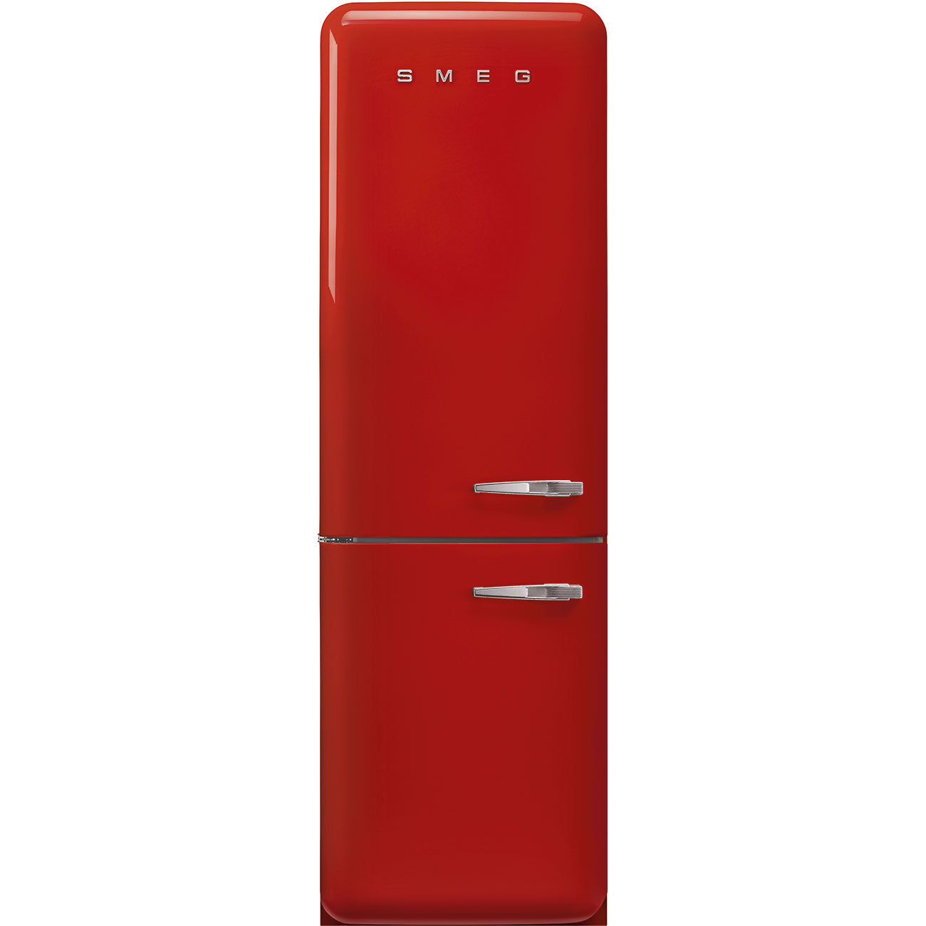 Smeg FAB32LRD6 196,8cm retrojääkaappipakastin, punainen, vasenkätinen