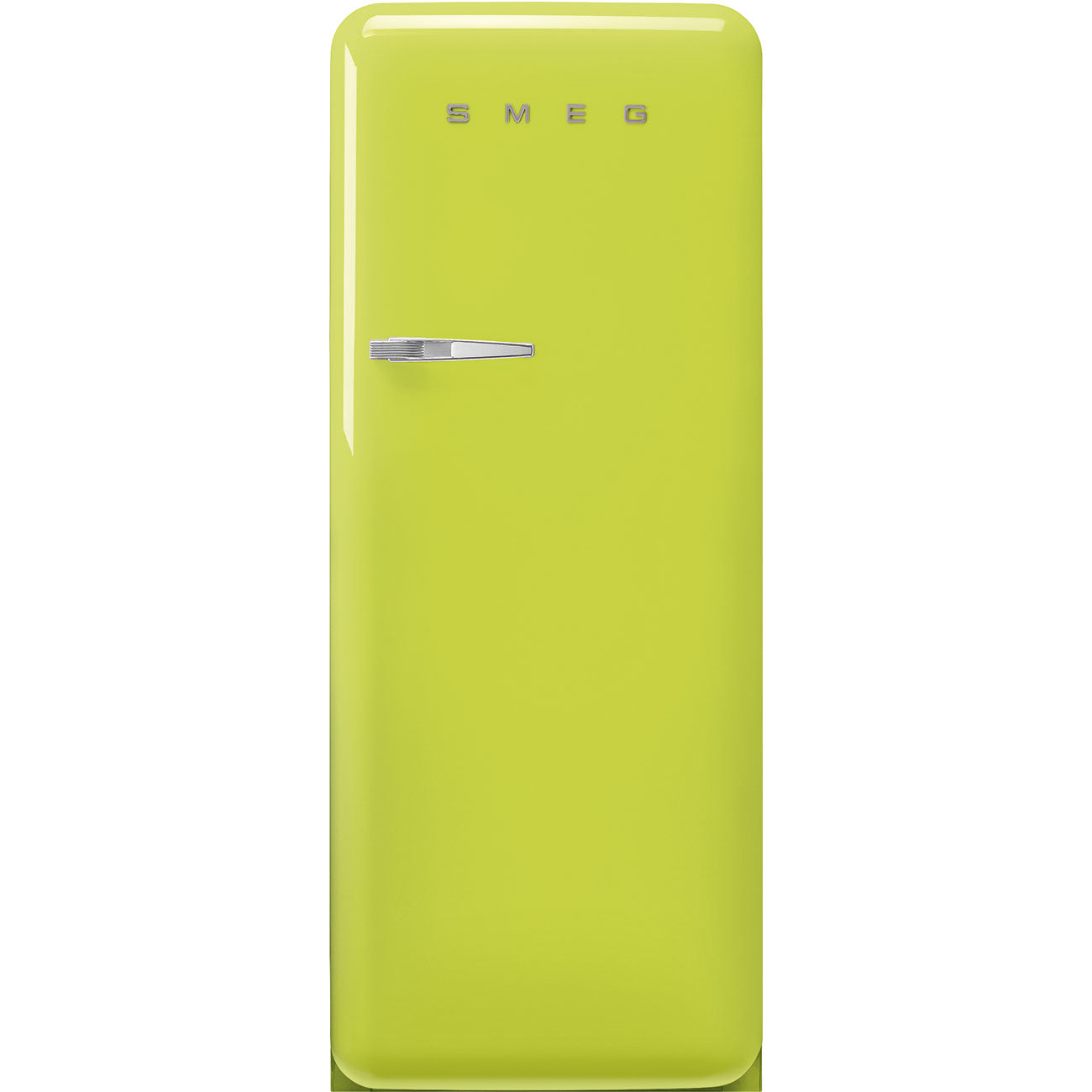 Smeg FAB28RLI6 153cm retrojääkaappi, lime, oikeakätinen