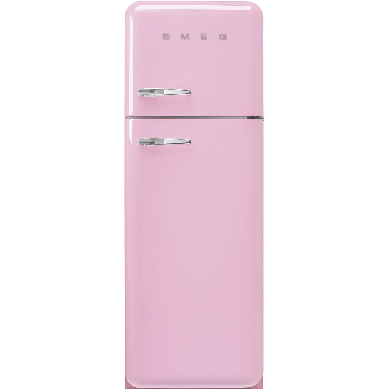 Smeg FAB30RPK5 172cm retrojääkaappipakastin, vaaleanpunainen, oikea