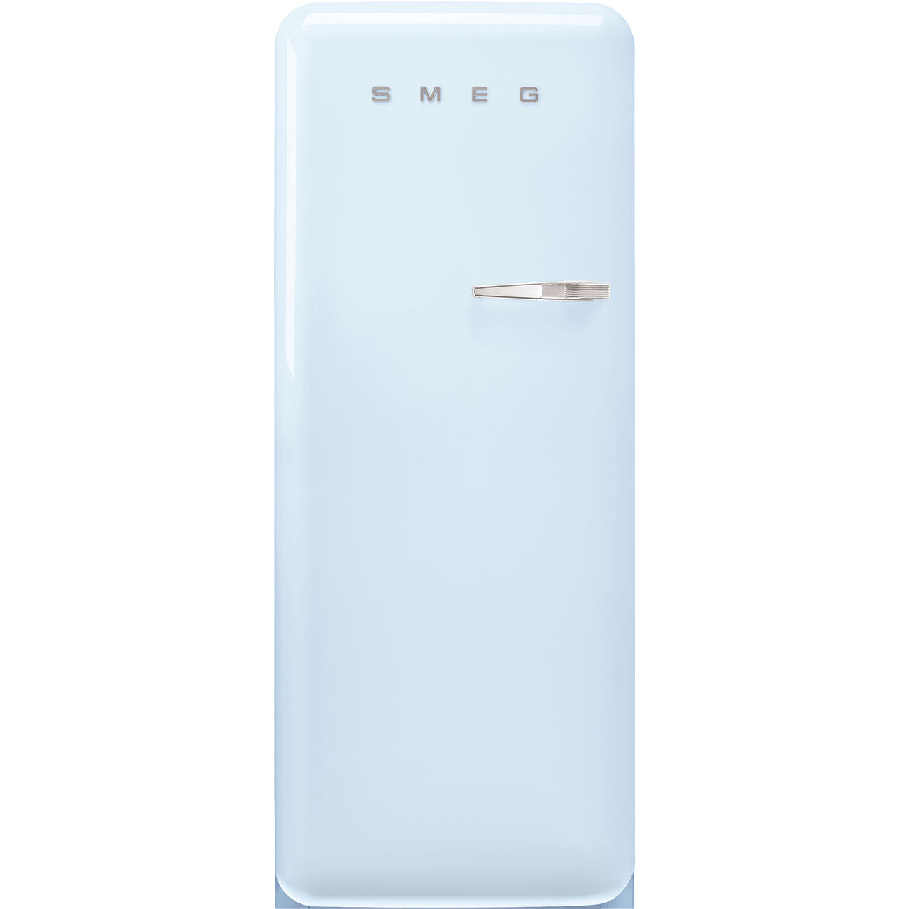 Smeg FAB28LPB6 153cm retrojääkaappi, pastellinsininen, vasenkätinen