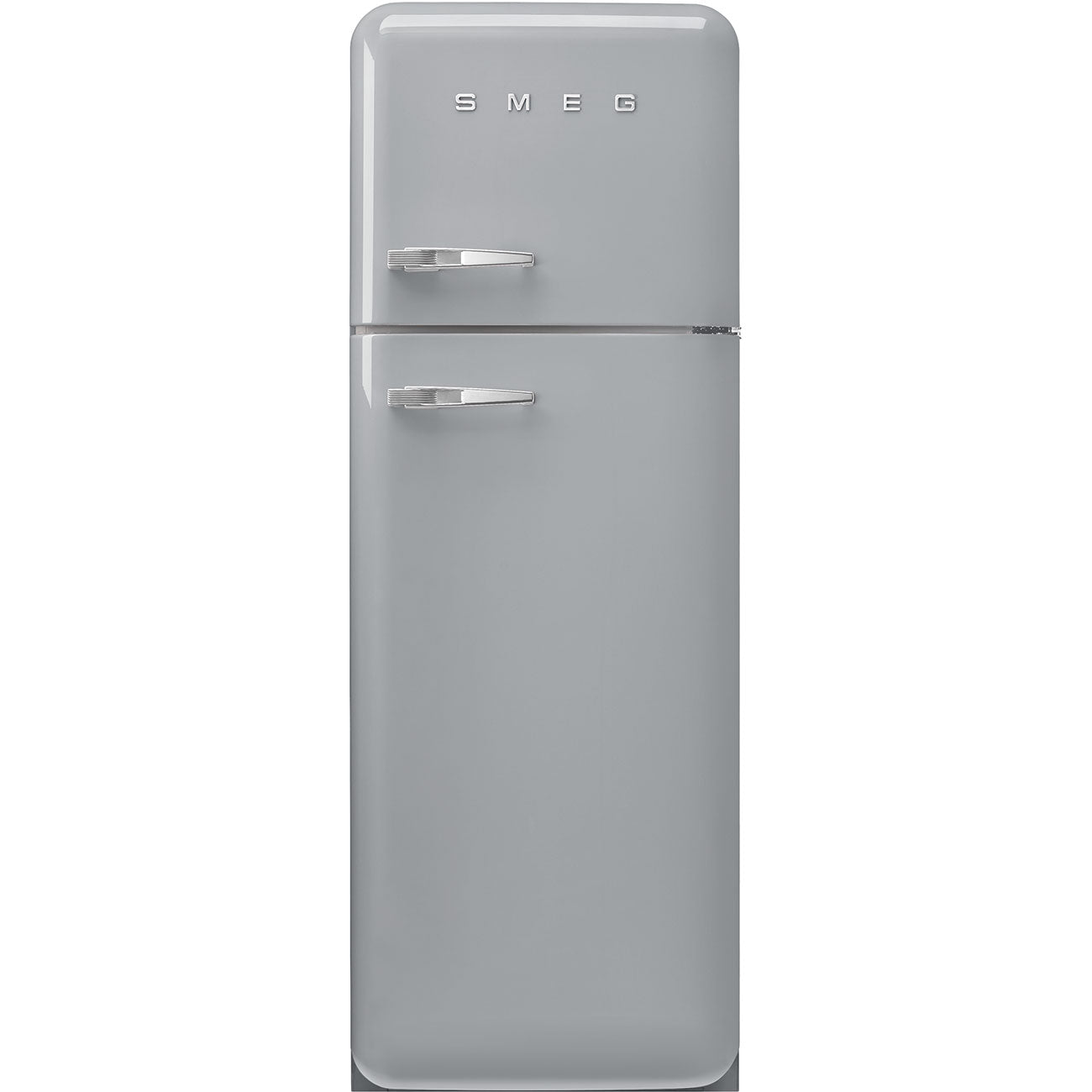 Smeg FAB30RSV5 172cm retrojääkaappipakastin, hopea, oikeakätinen