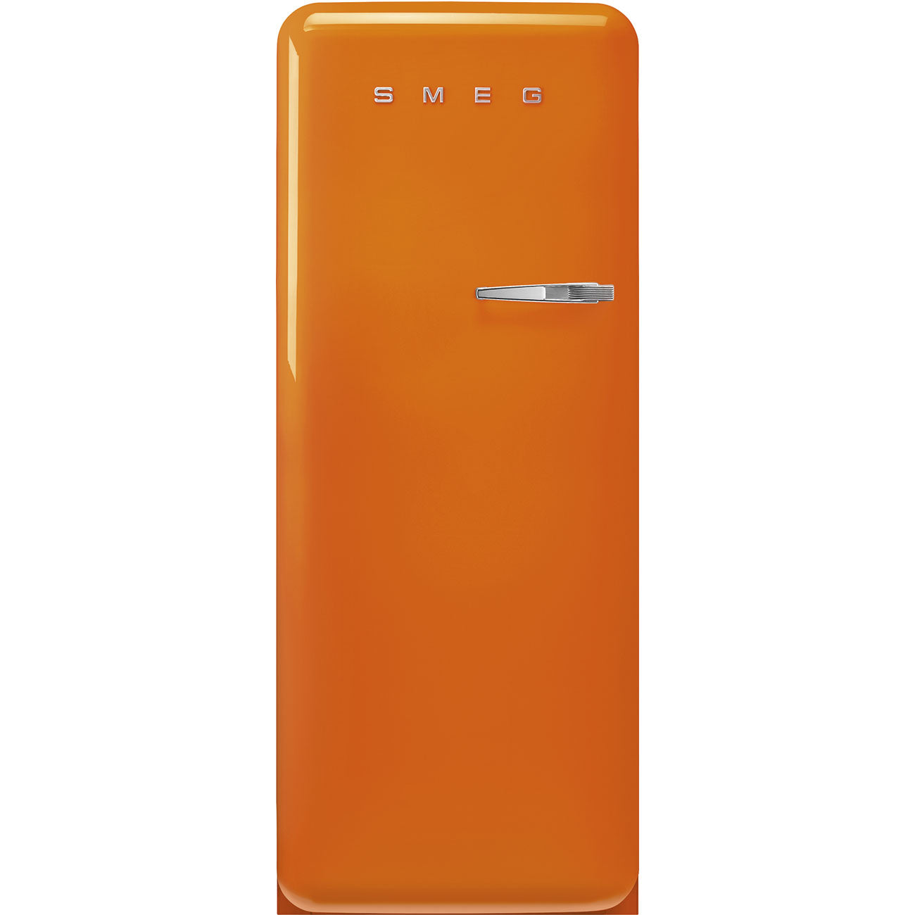 Smeg FAB28LOR6 153cm retrojääkaappi, oranssi, vasenkätinen