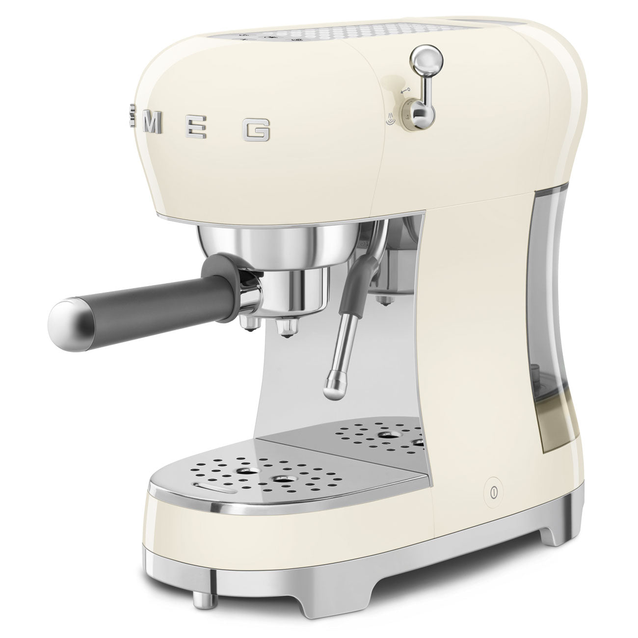 Smeg ECF02CREU espressokeitin kermanvärinen
