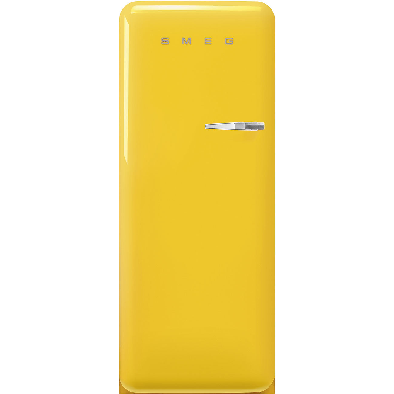 Smeg FAB28LYW6 153cm retrojääkaappi, keltainen, vasenkätinen