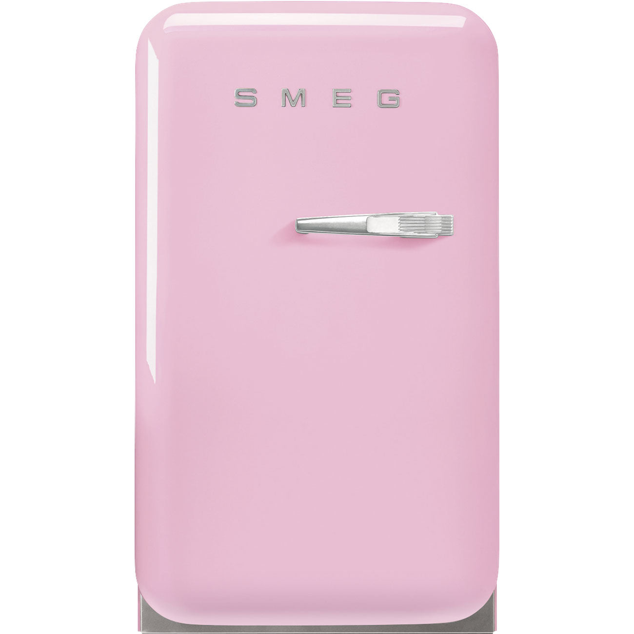 Smeg FAB5LPK6 40cm retrojääkaappi, Minibar, vaaleanpunainen, vasenkätinen