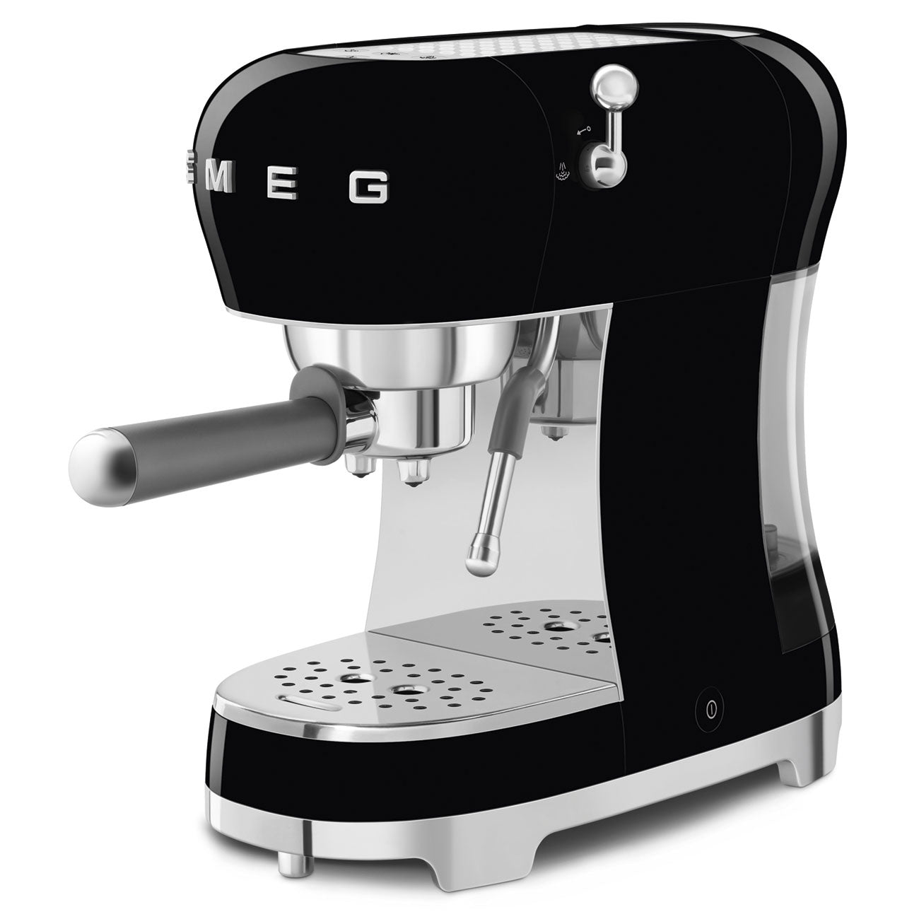 Smeg ECF02BLEU espressokeitin musta