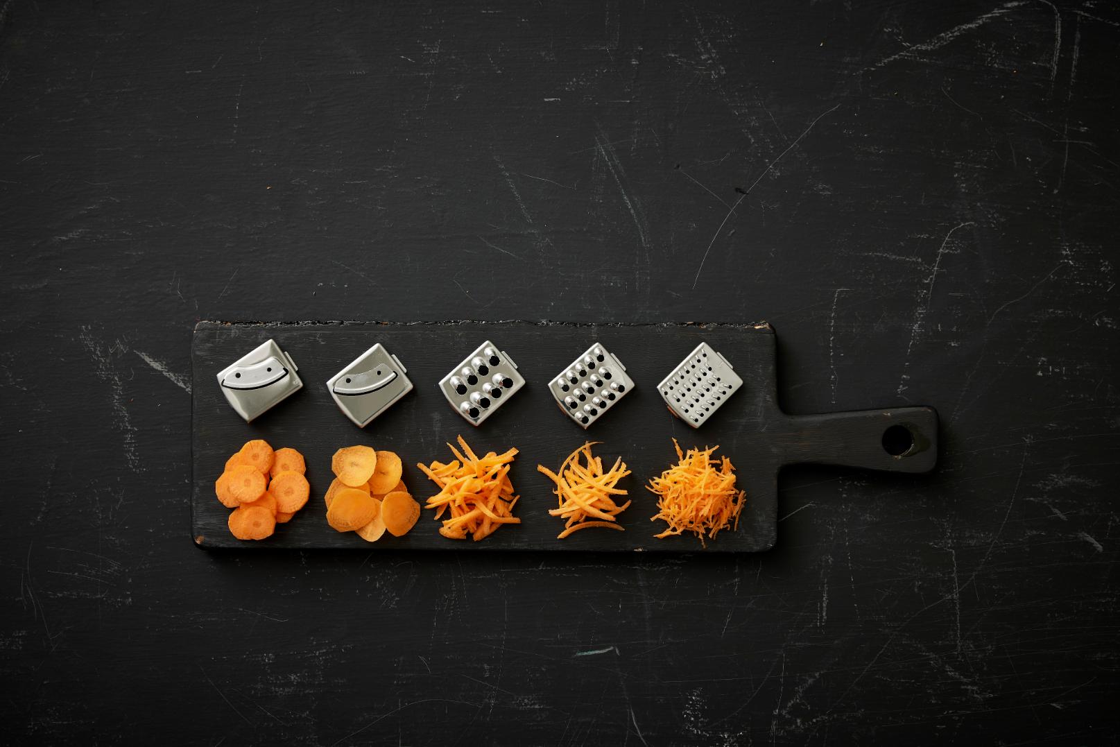 Bamix SliceSy raastin 1500.001 harmaa