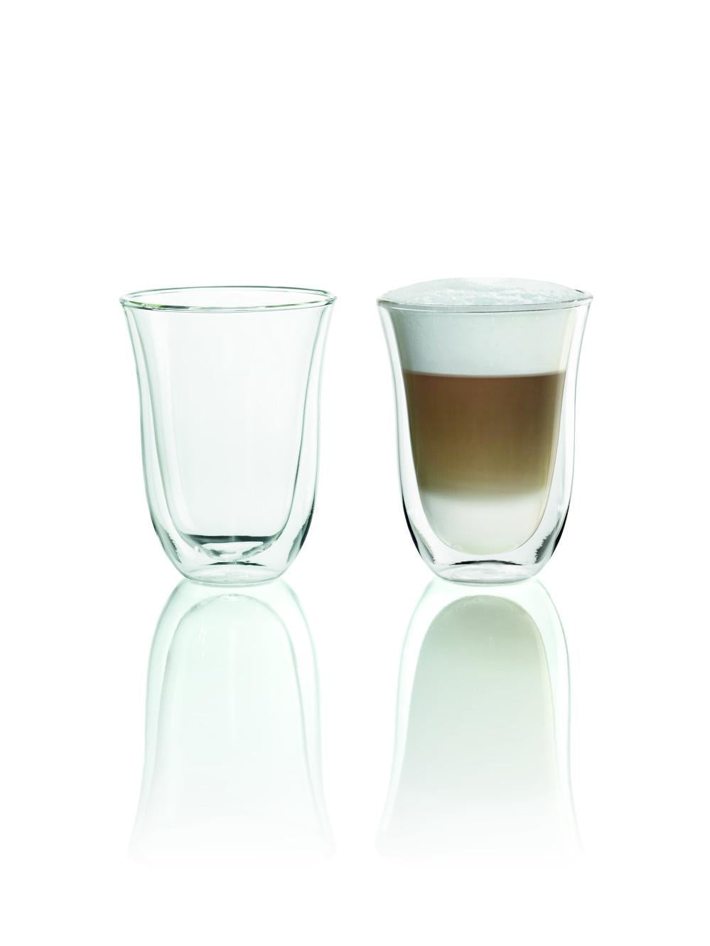 DeLonghi DLSC312 2 x latte macchiato glass 220 ml
