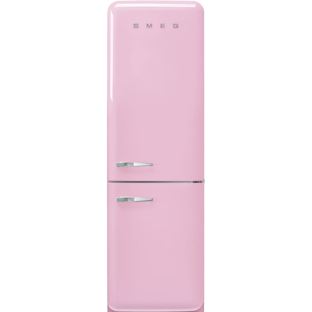 Smeg FAB32RPK5 196,8cm retrojääkaappi-pakastin, vaaleanpunainen, oikeakätinen