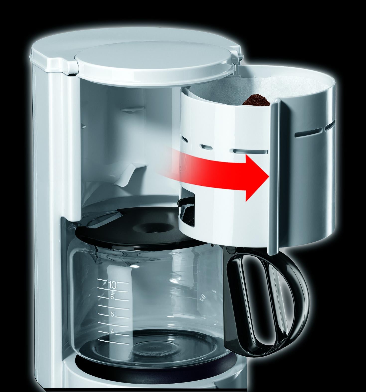 Braun KF47.1WH Aromaster Classic kahvinkeitin valkoinen