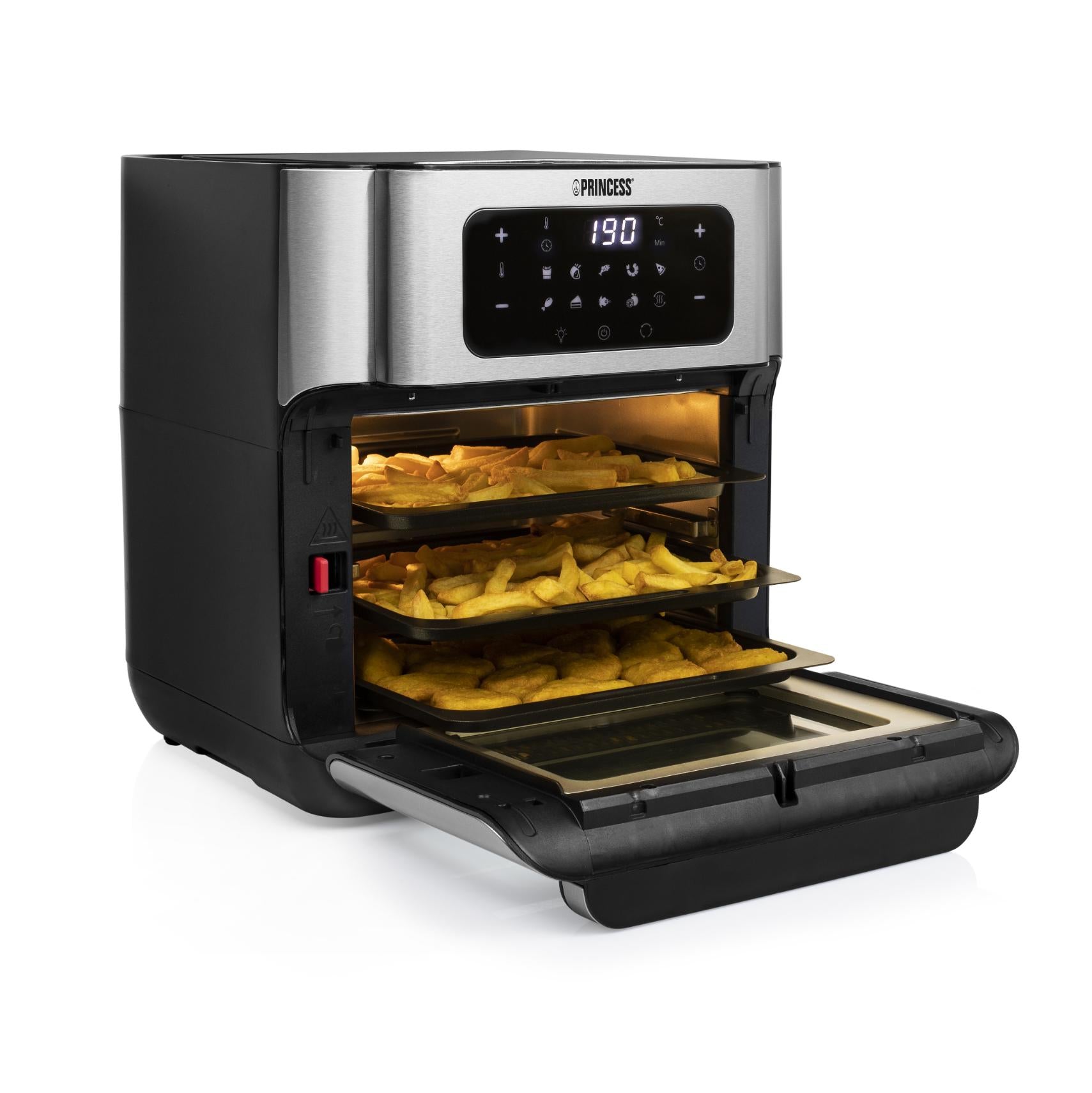 Princess 182065 Digitaalinen Airfryer monitoimiuuni 10 litraa
