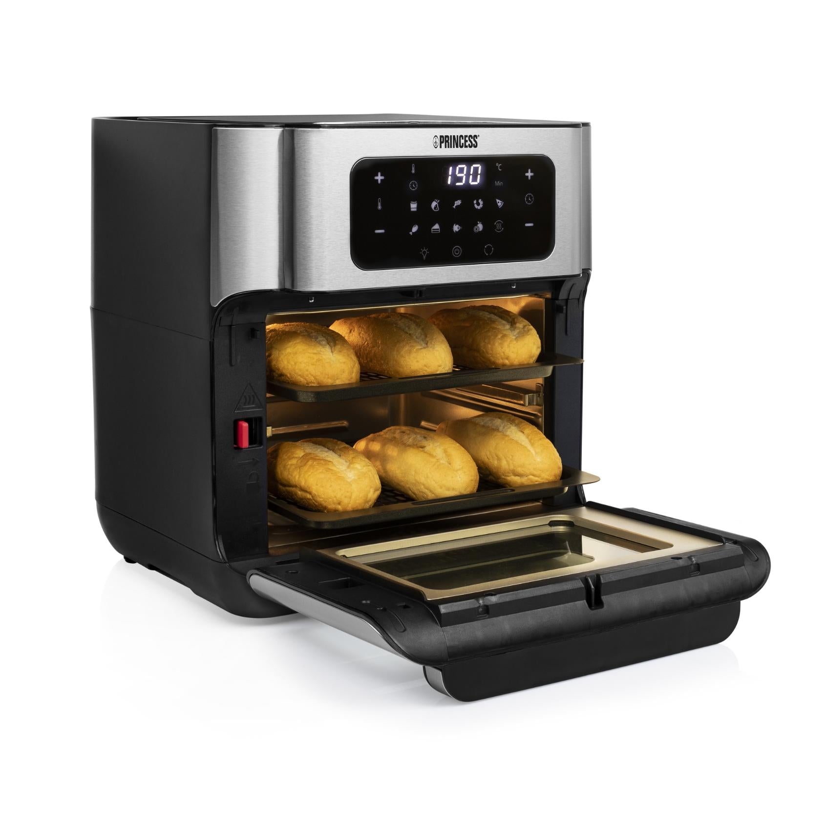 Princess 182065 Digitaalinen Airfryer monitoimiuuni 10 litraa