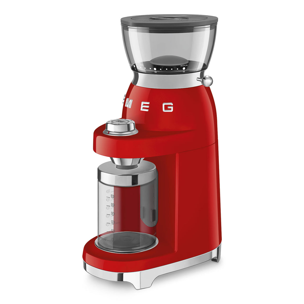 Smeg CGF03RDEU kahvimylly punainen