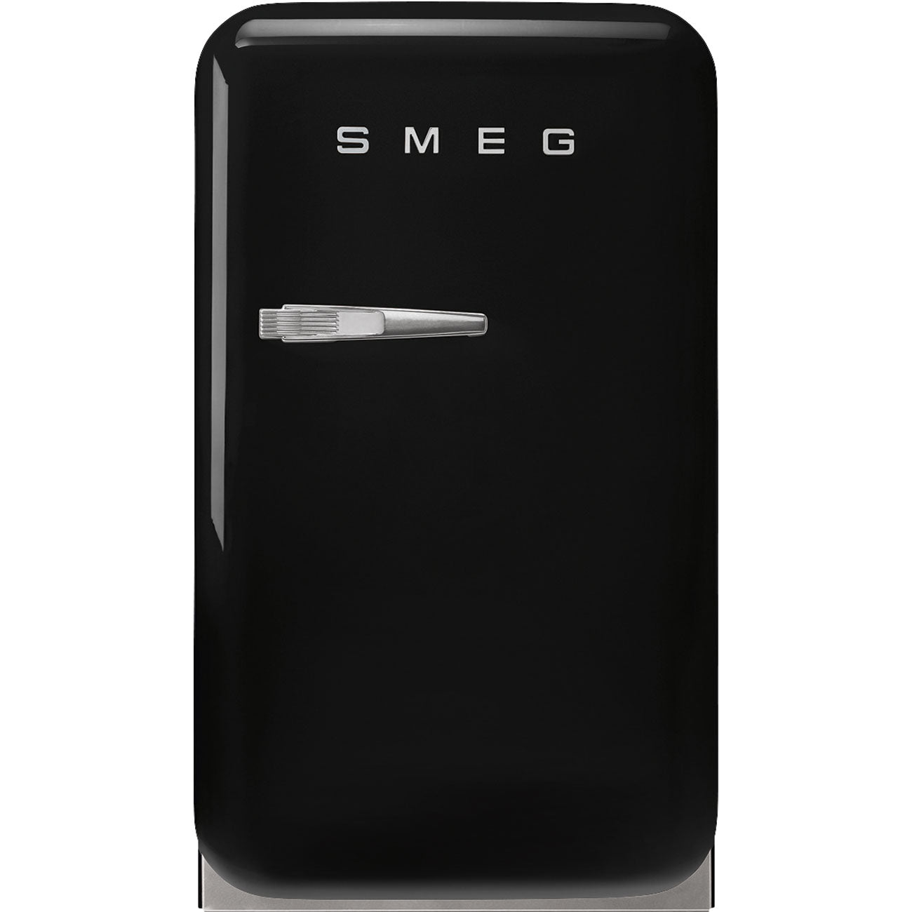 Smeg FAB5RBL6 40cm retrojääkaappi, Minibar, musta oikeakätinen