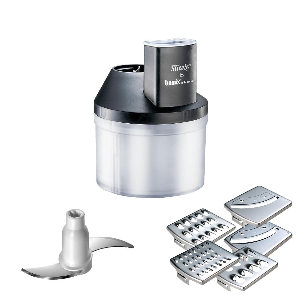 Bamix SliceSy raastin 1500.003 musta