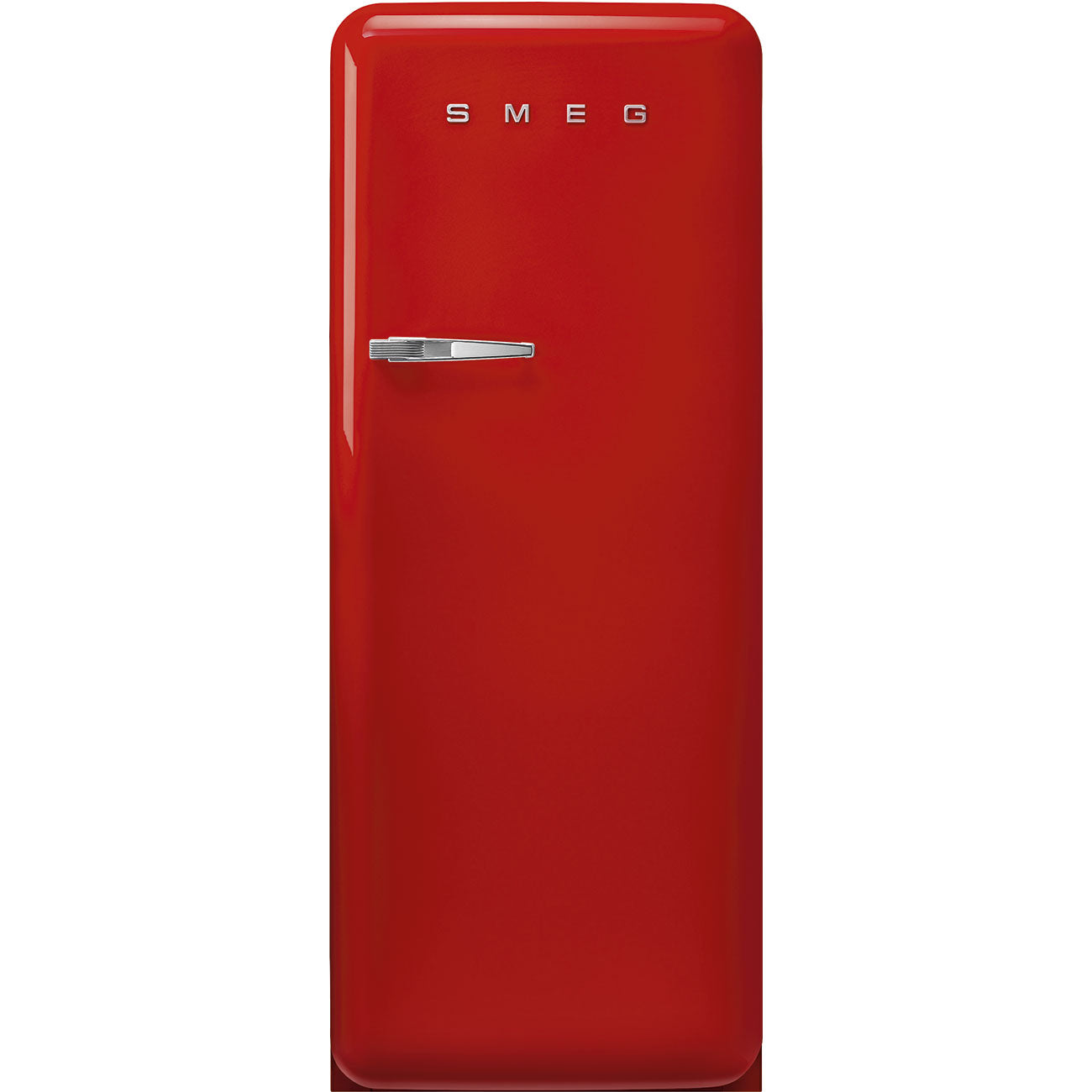 Smeg FAB28RRD6 153cm retrojääkaappi, punainen, oikeakätinen