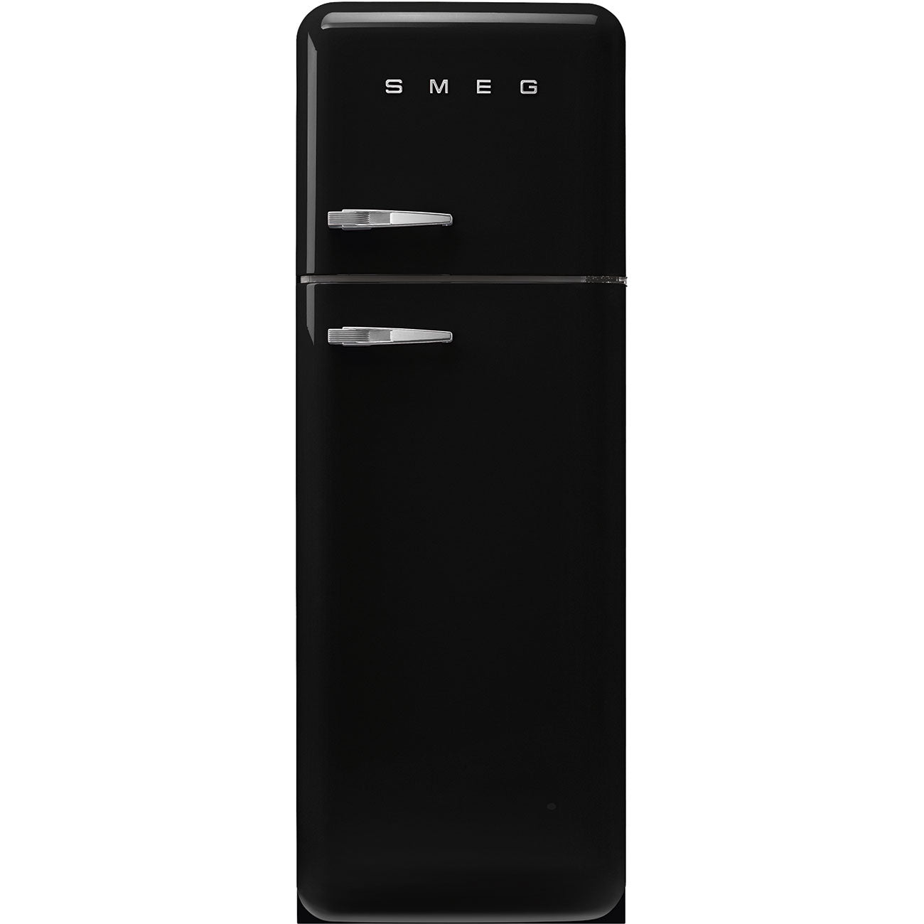 Smeg FAB30RBL6 172cm retrojääkaappipakastin, musta, oikea