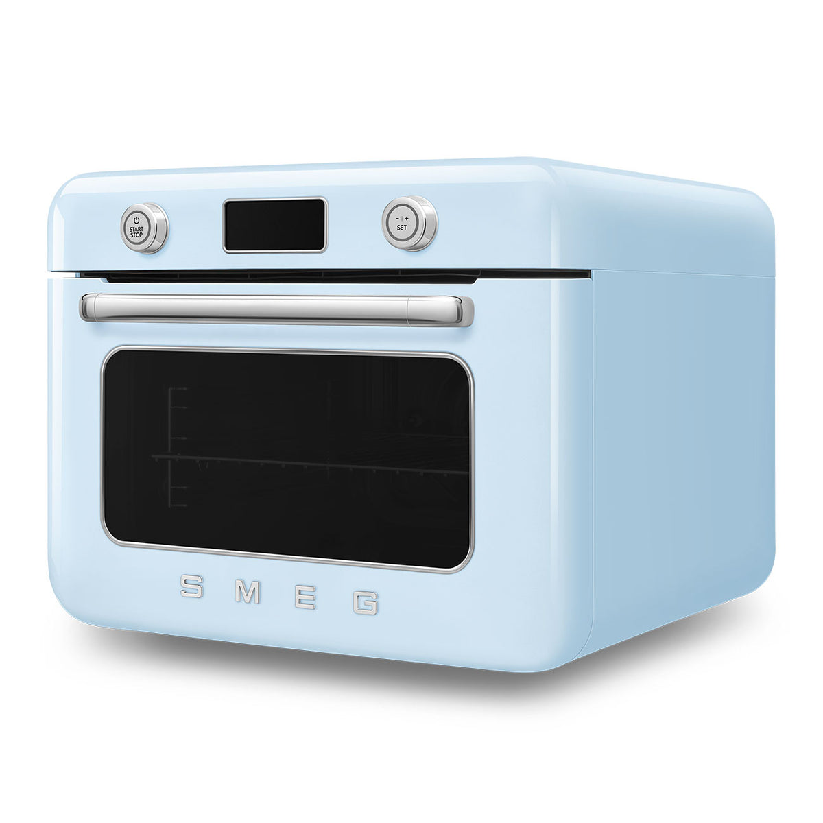 Smeg COF01PBEU erillinen yhdistelmähöyryuuni pastellinsininen