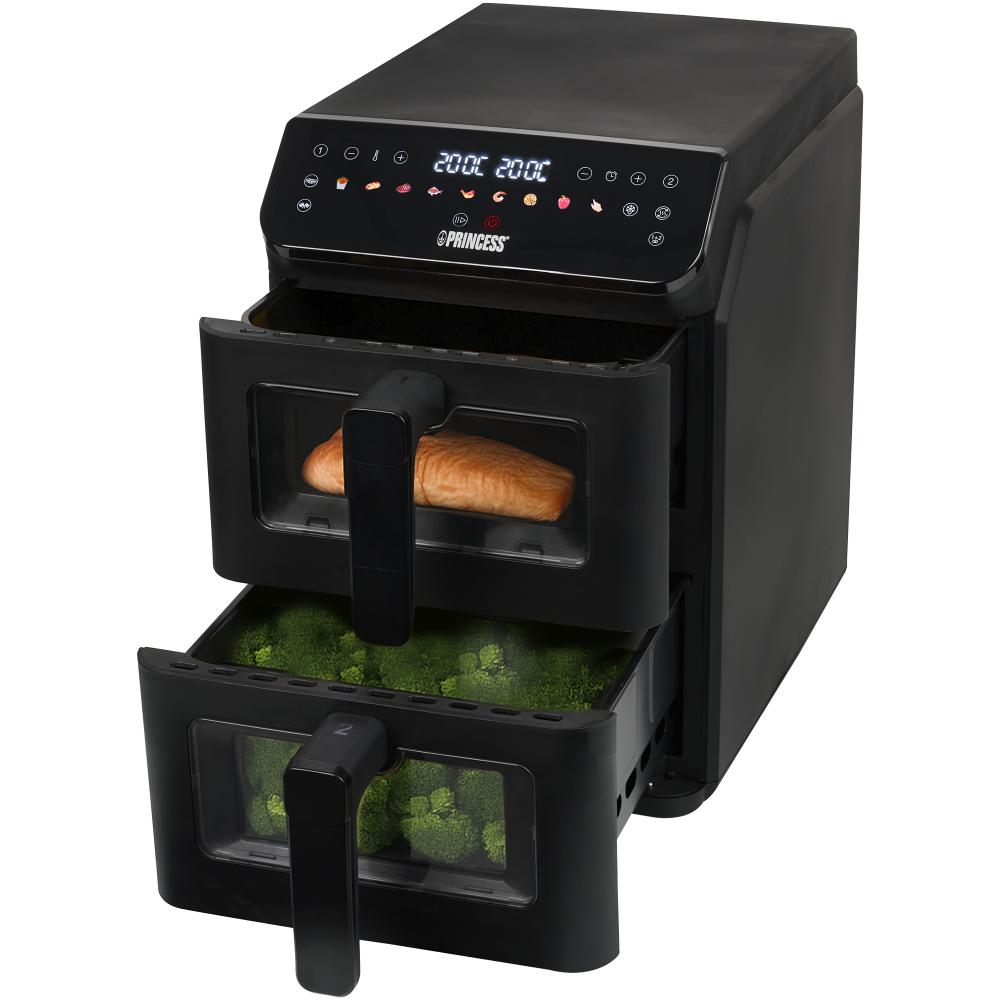 Princess stack airfryer 2 x 5.6 L 3000 W