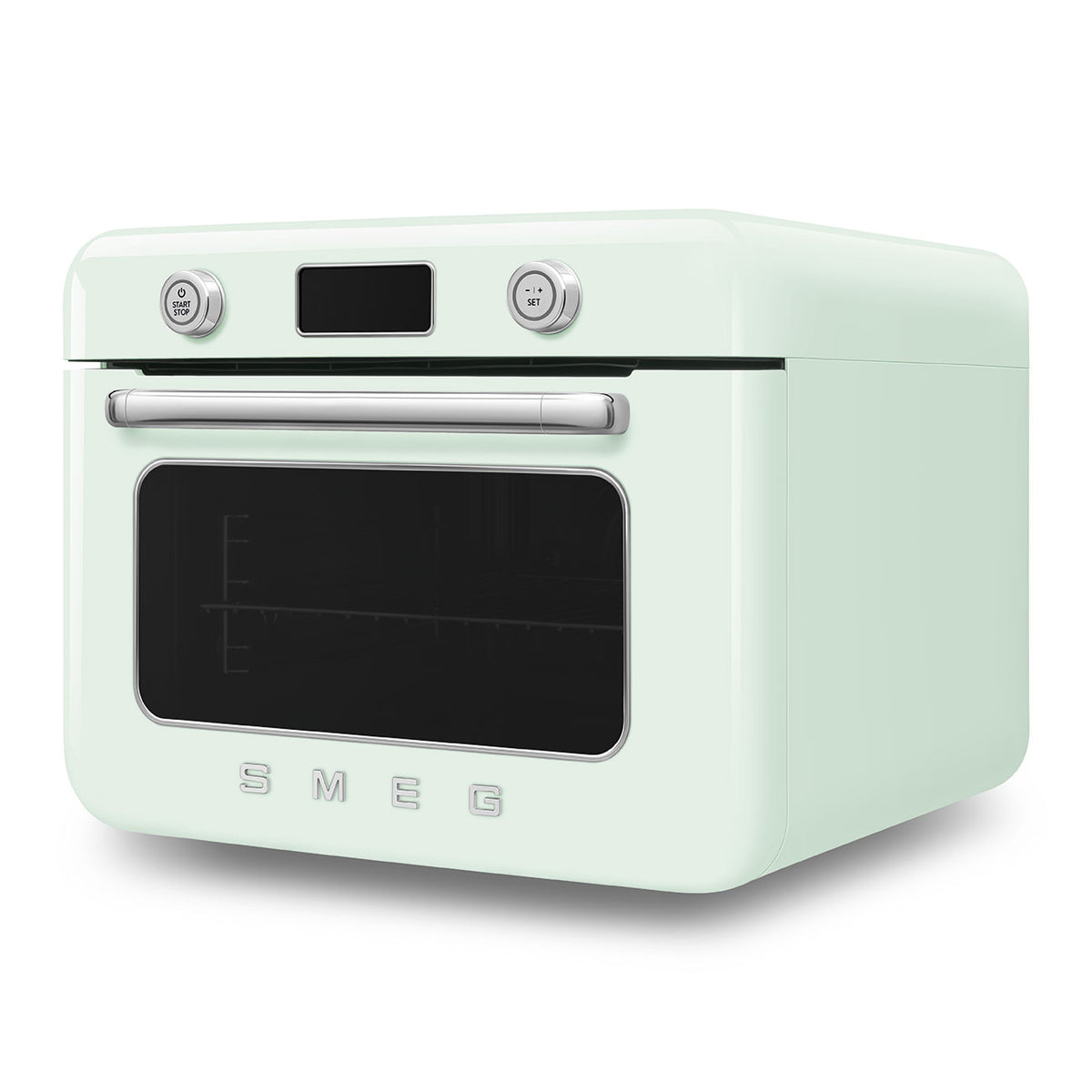Smeg COF01PGEU erillinen yhdistelmähöyryuuni mintunvihreä