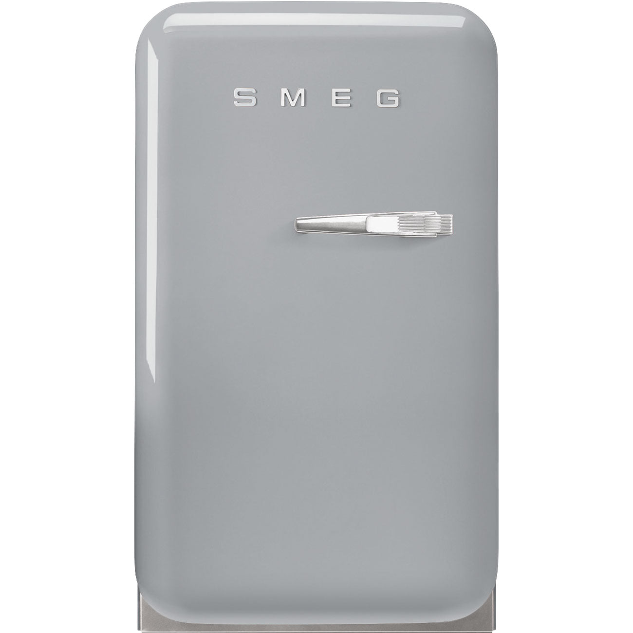 Smeg FAB5LSV6 40cm retrojääkaappi, Minibar, hopea, vasenkätinen