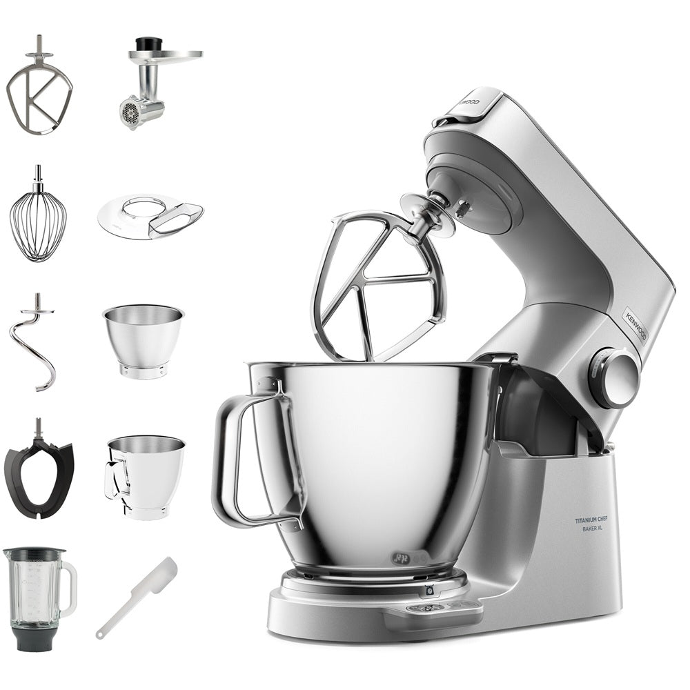 Kenwood KVL85.224.SI Titanium Chef XL Baker yleiskone 1200 W
