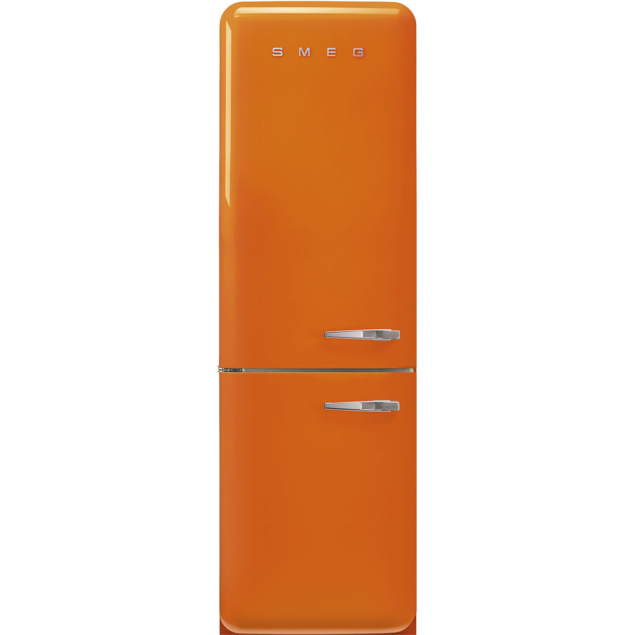 Smeg FAB32LOR6 196,8cm retrojääkaappipakastin, oranssi, vasenkätinen