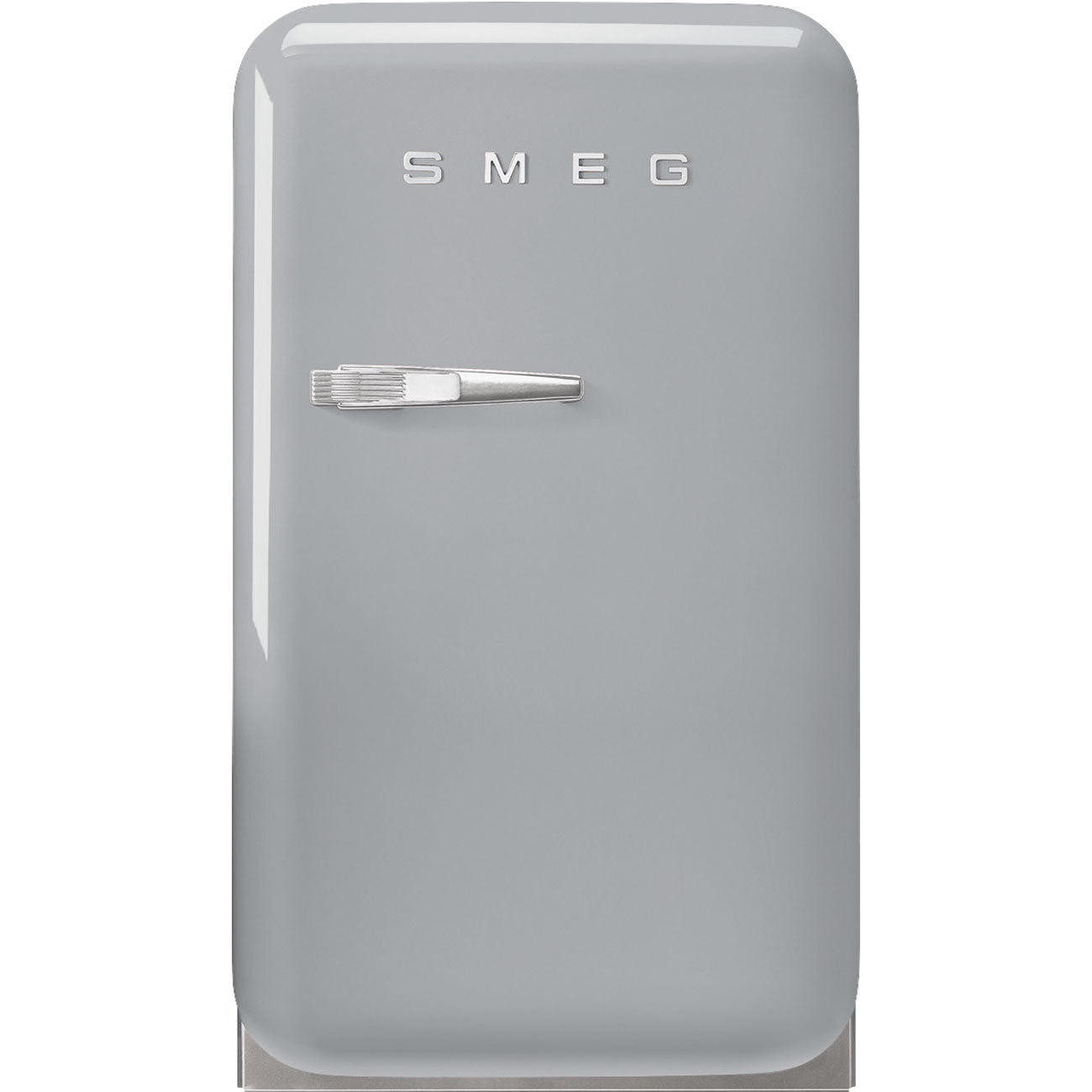 Smeg FAB5RSV6 40cm retrojääkaappi, Minibar, hopea, oikeakätinen
