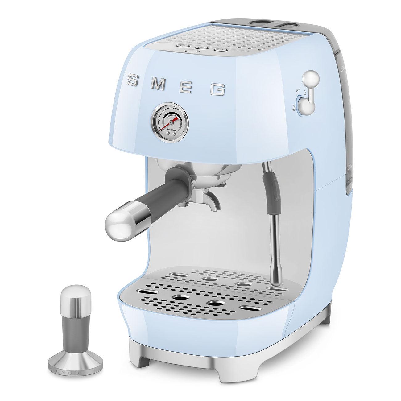 Smeg ECF03PBEU espressokeitin pastellinsininen