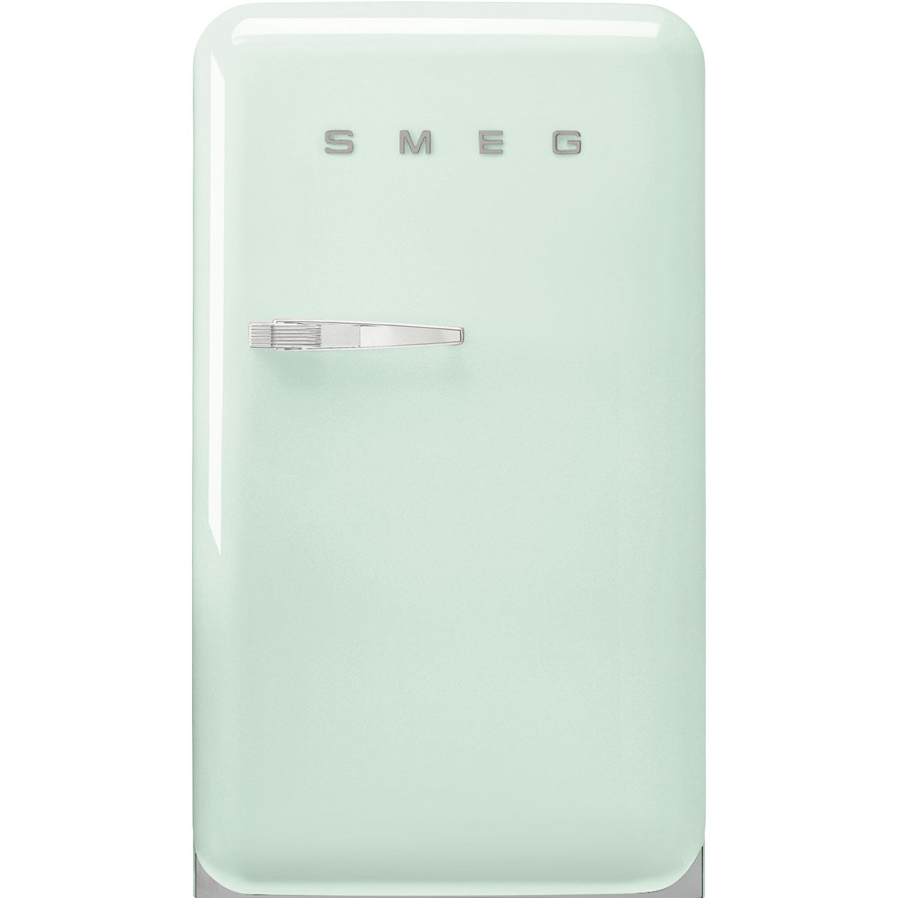 Smeg FAB10HRPG6 retrojääkaappi Happy Bar, pastellinvihreä, oikea