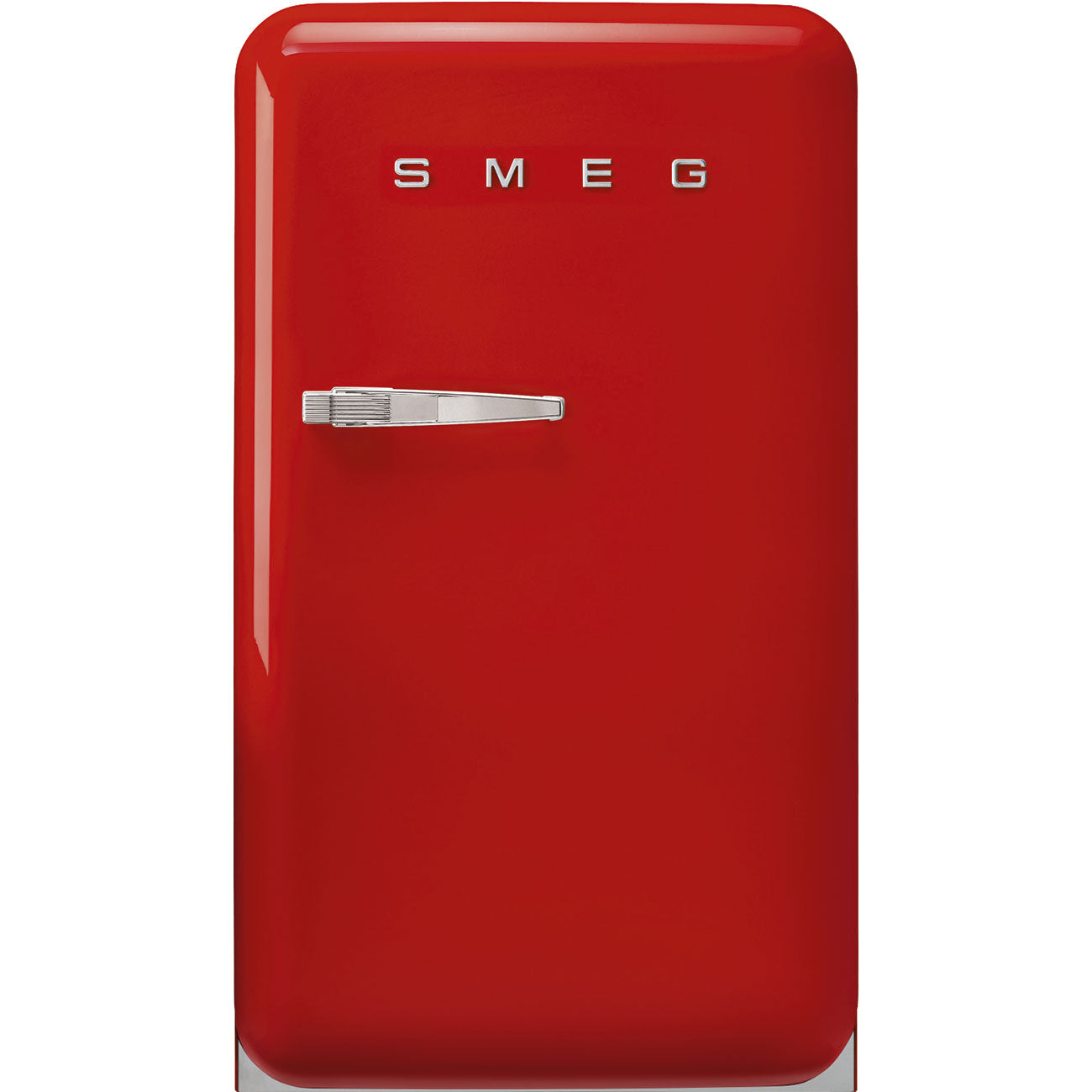 Smeg FAB10HRRD6 retrojääkaappi Happy Bar, punainen, oikeakätinen
