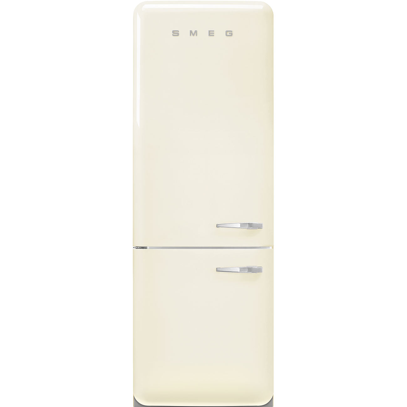 Smeg FAB38LCR6 70cm retrojääkaappipakastin, kerma, vasenkätinen, no frost