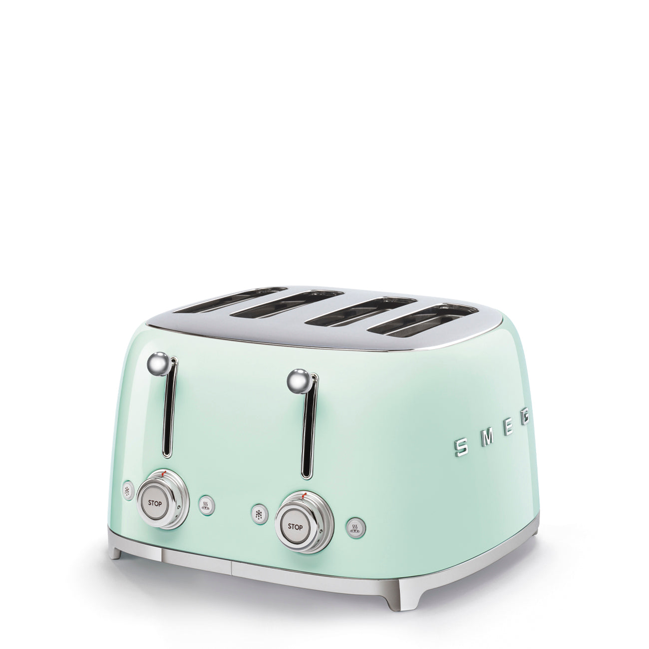 Smeg TSF03PGEU 4-viipaleen leivänpaahdin mintunvihreä
