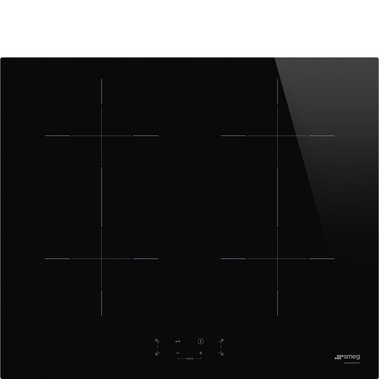 Smeg SIB2641D 60cm induktiotaso musta