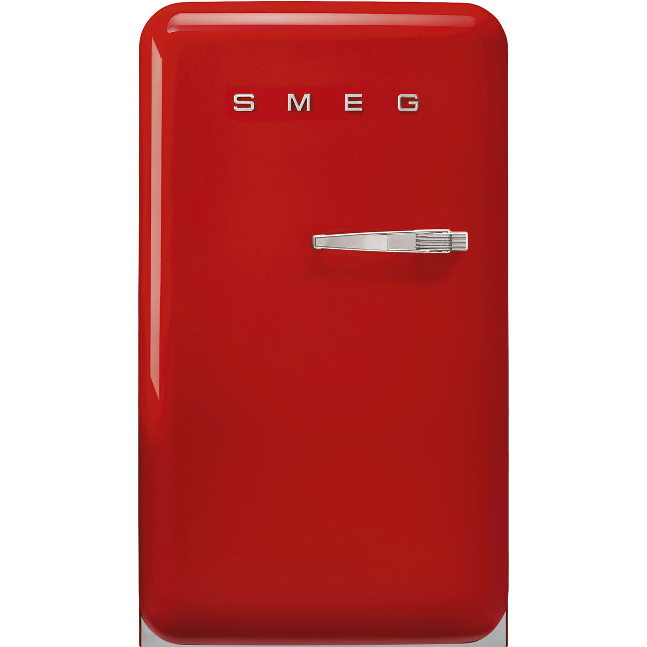Smeg FAB10HLRD6 retrojääkaappi Happy Bar, punainen, vasenkätinen