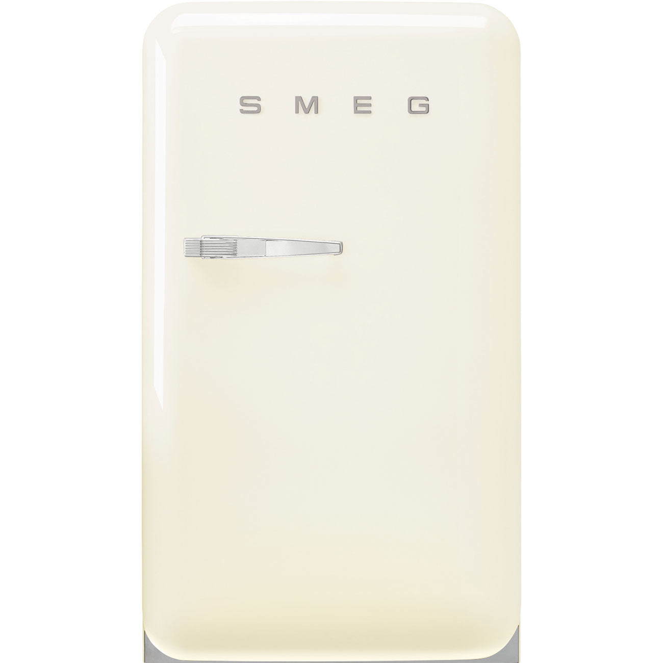 Smeg FAB10HRCR6 retrojääkaappi Happy Bar, kerma, oikea