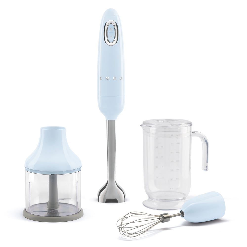 Smeg HBF03PBEU sauvasekoitinsetti pastellinsininen