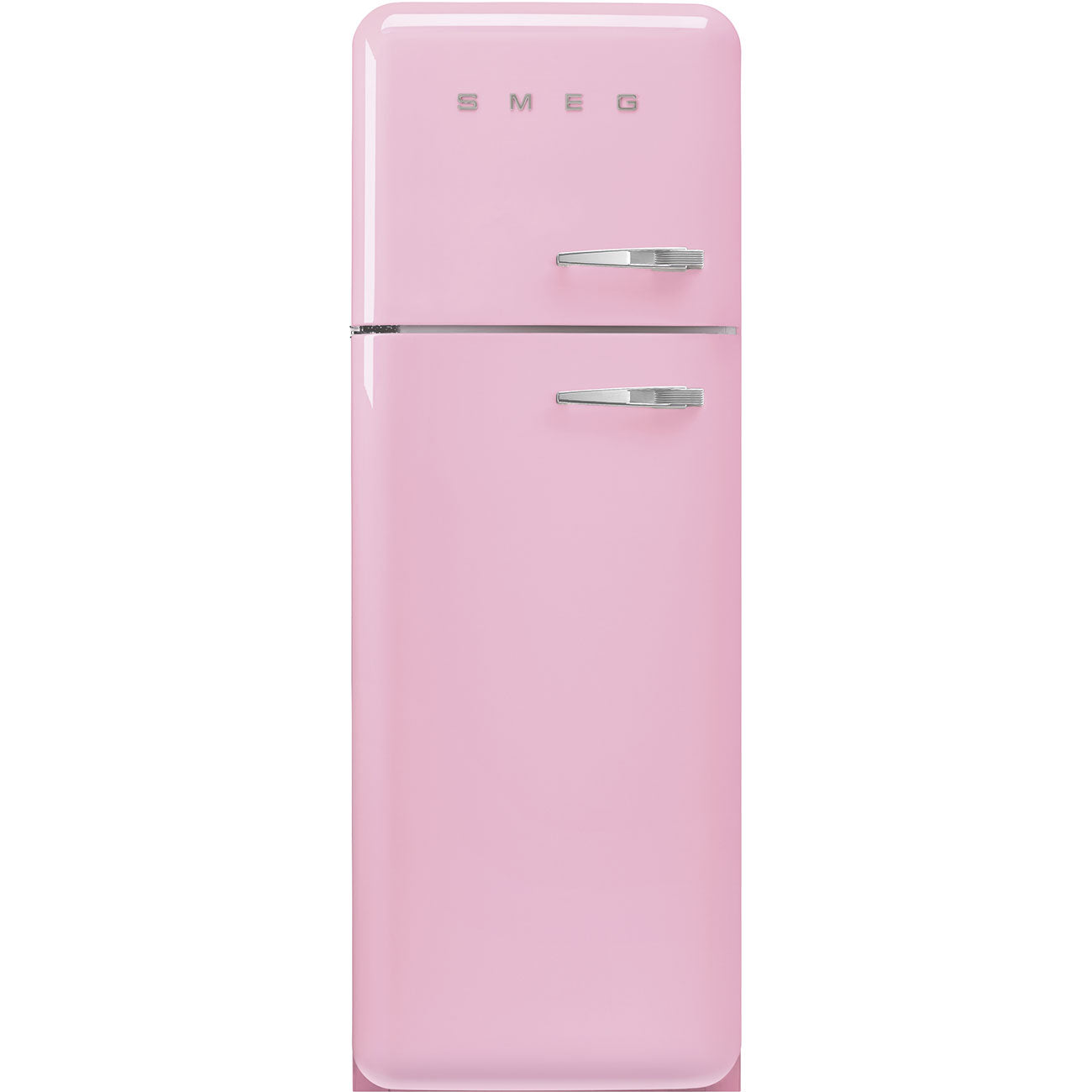 Smeg FAB30LPK6 172cm retrojääkaappipakastin, vaaleanpunainen, vasenkätinen
