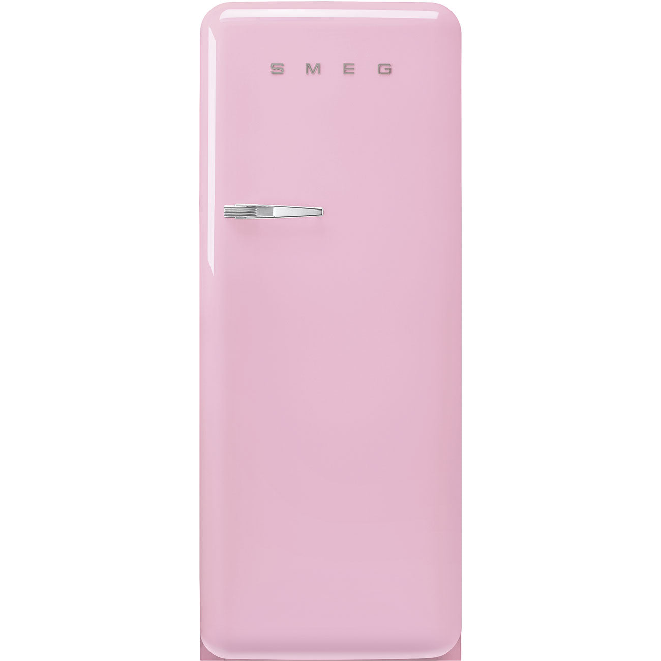 Smeg FAB28RPK6 153cm retrojääkaappi, vaaleanpunainen, oikeakätinen