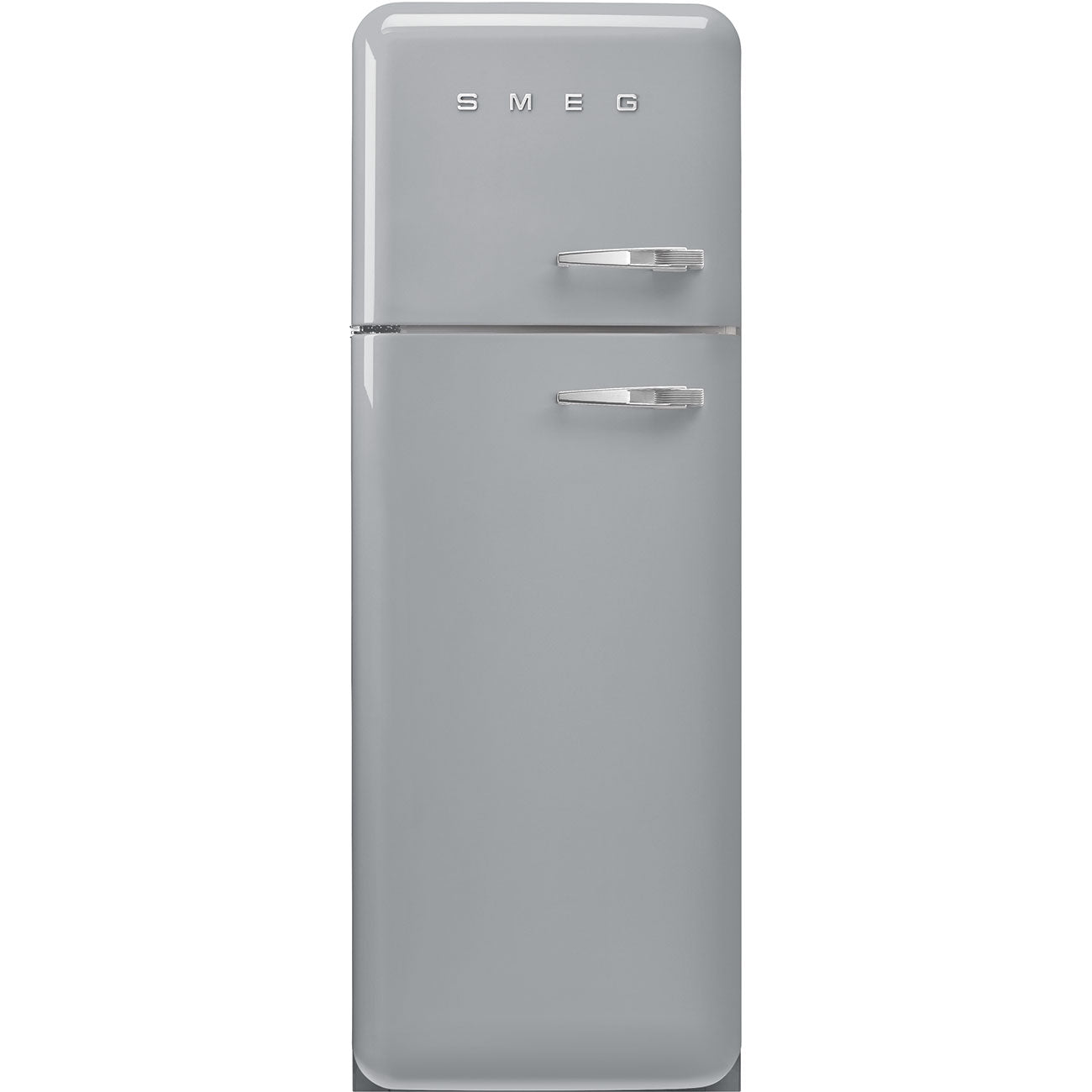 Smeg FAB30LSV5 172cm retrojääkaappipakastin, hopea, vasenkätinen