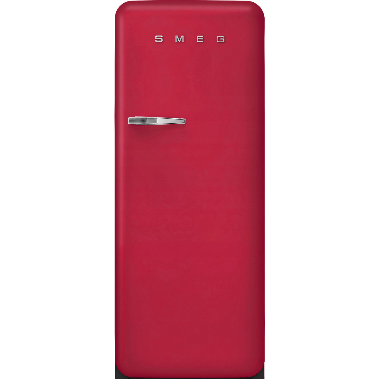 Smeg FAB28RDRB5 153cm retrojääkaappi, "ruby red", oikeakätinen