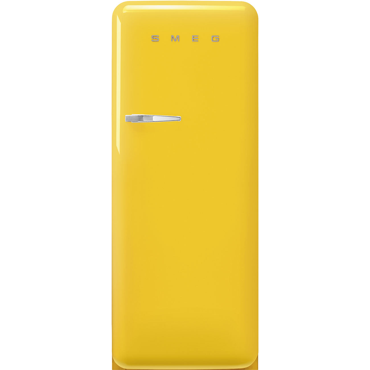 Smeg FAB28RYW6 153cm retrojääkaappi, keltainen, oikeakätinen