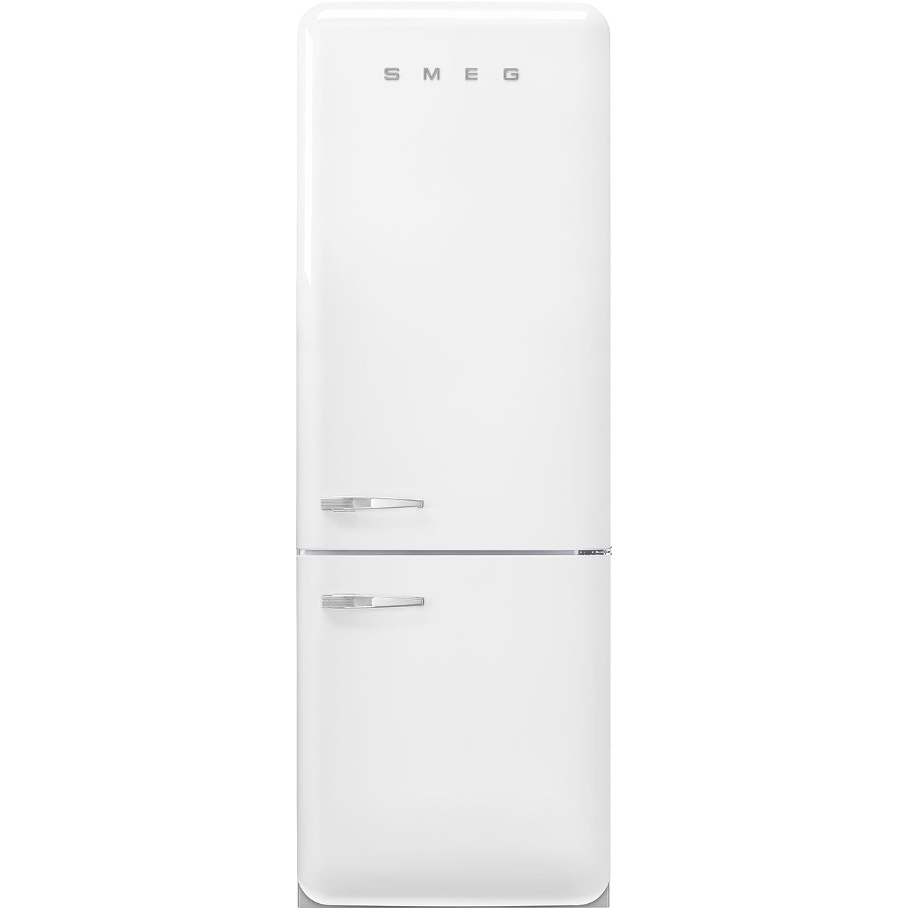 Smeg FAB38RWH6 70cm retrojääkaappipakastin, valkoinen, oikeakätinen, no frost