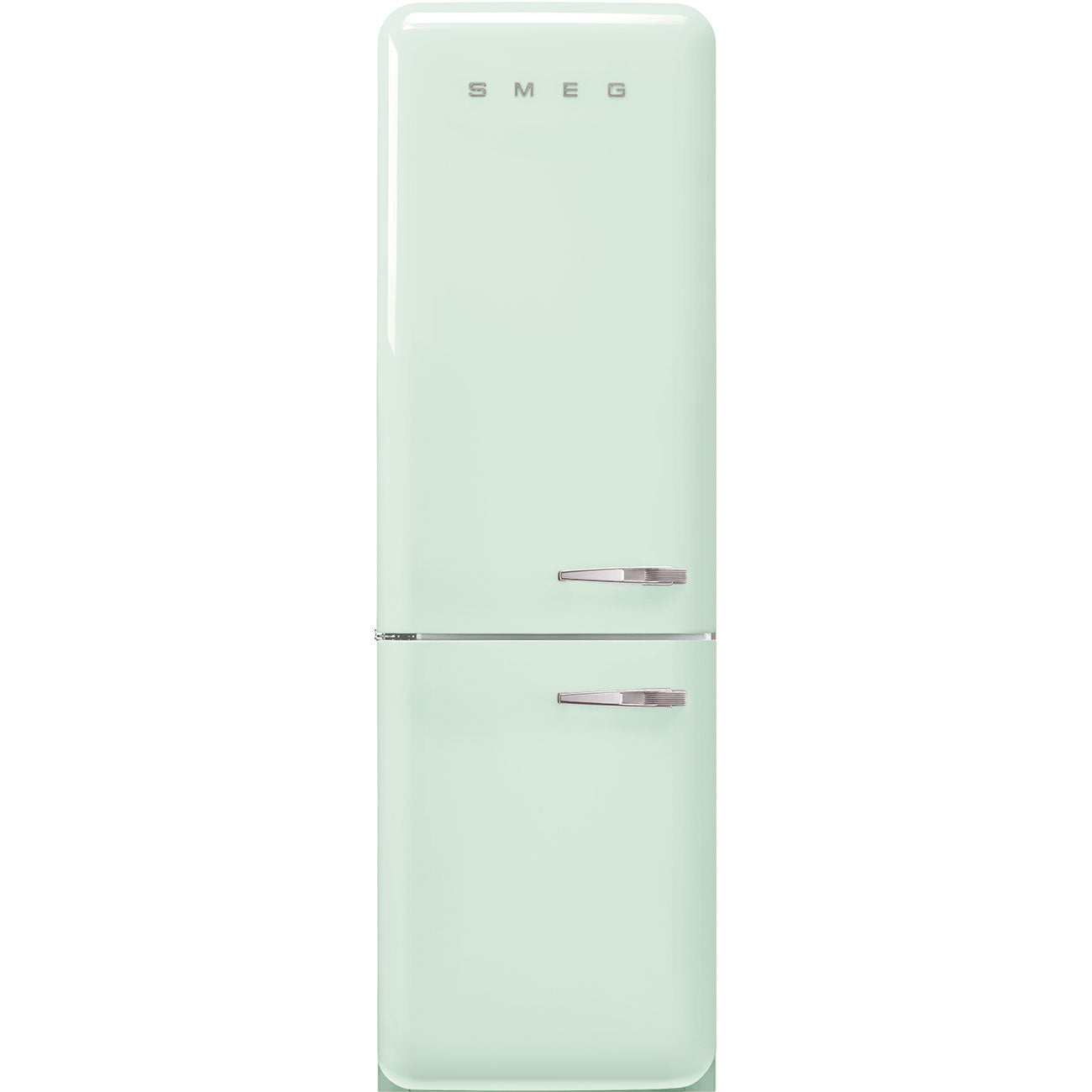 Smeg FAB32LPG6 196,8cm retrojääkaappipakastin, pastellinvihreä, vasenkätinen