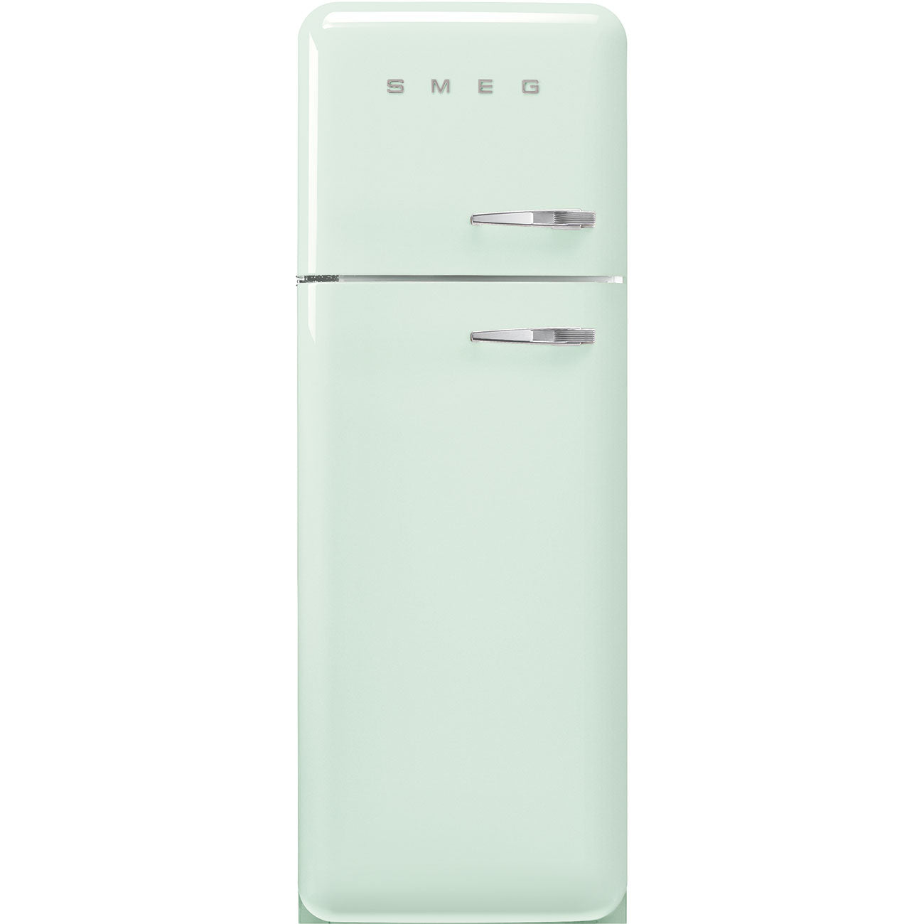 Smeg FAB30LPG6 172cm retrojääkaappipakastin, pastellinvihreä, vasenkätinen