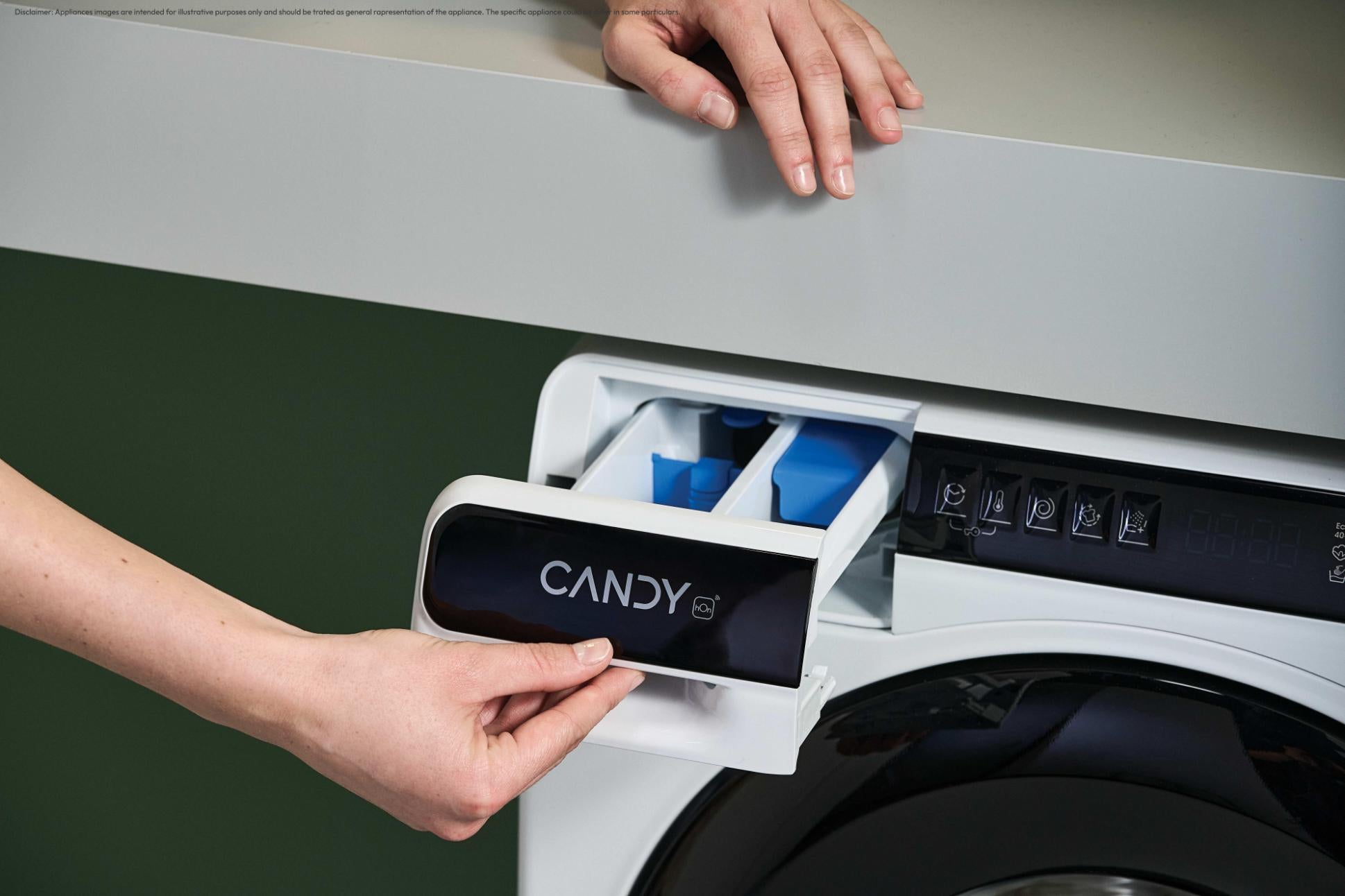 Candy ProWash 700 Mini ET-pesukone, 5kg, 1200 rpm, A, WiFi