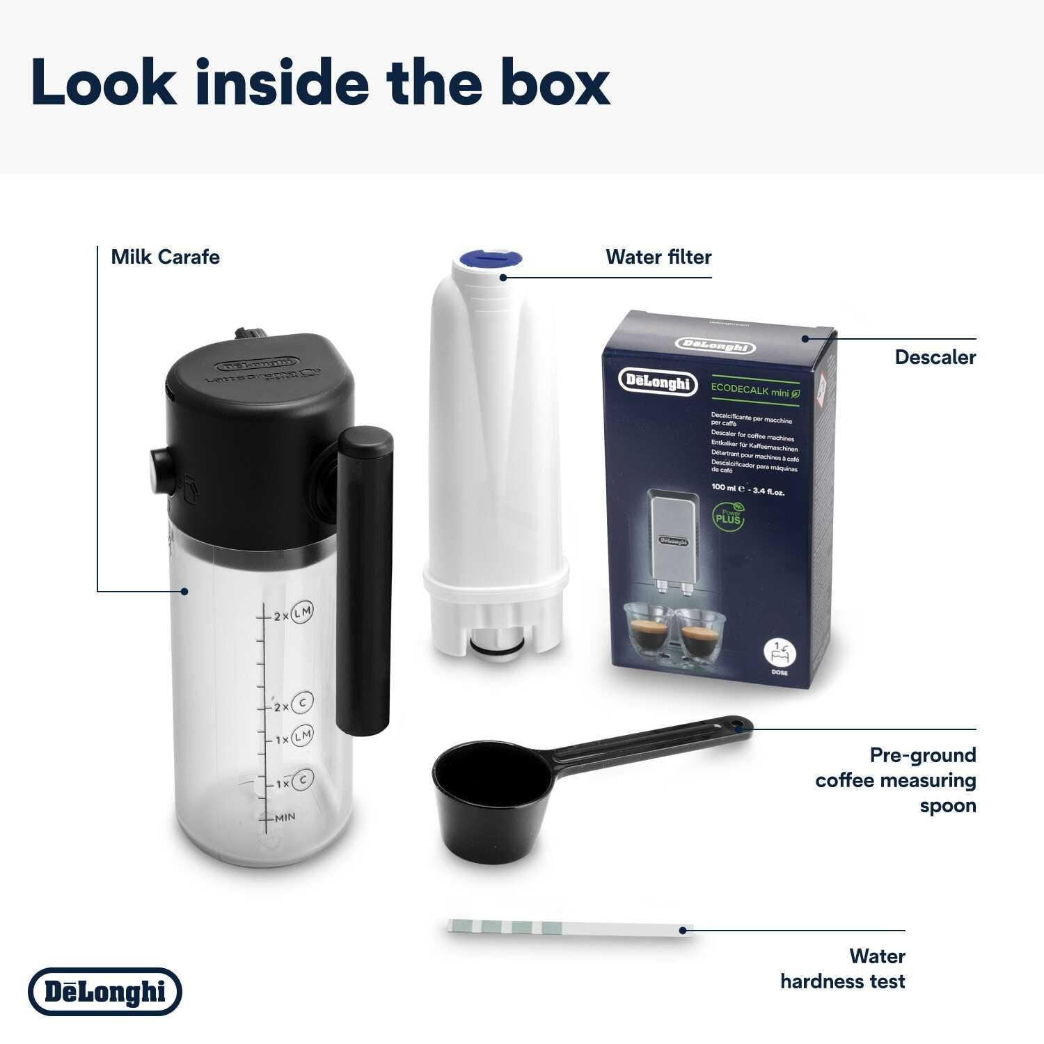 DeLonghi ECAM220.80.SB Magnifica Start Milk kahviautomaatti